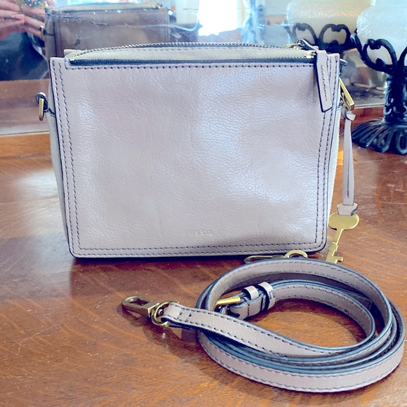 Fossil Handbags - Fossil Mini Campbell Leather Crossbody Purse